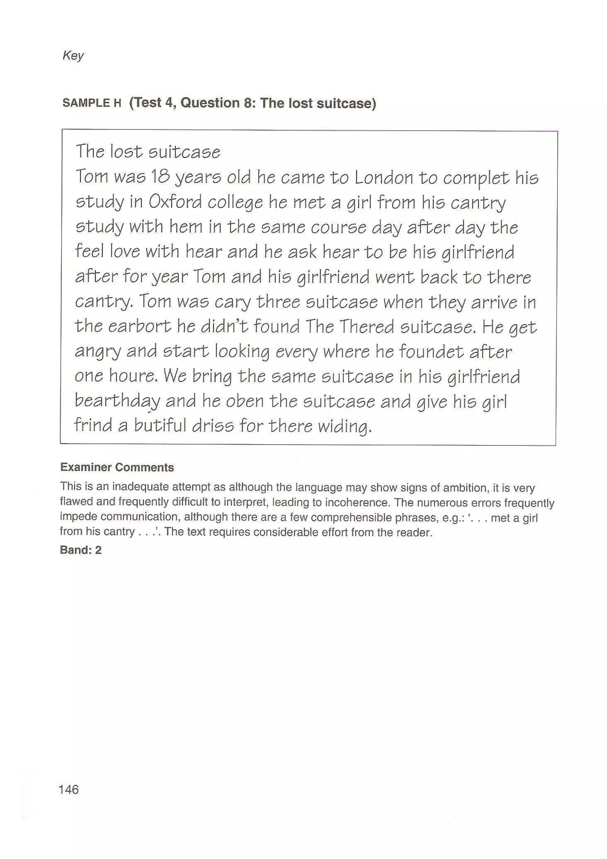 Preliminary English test 5 with answers. (2003)