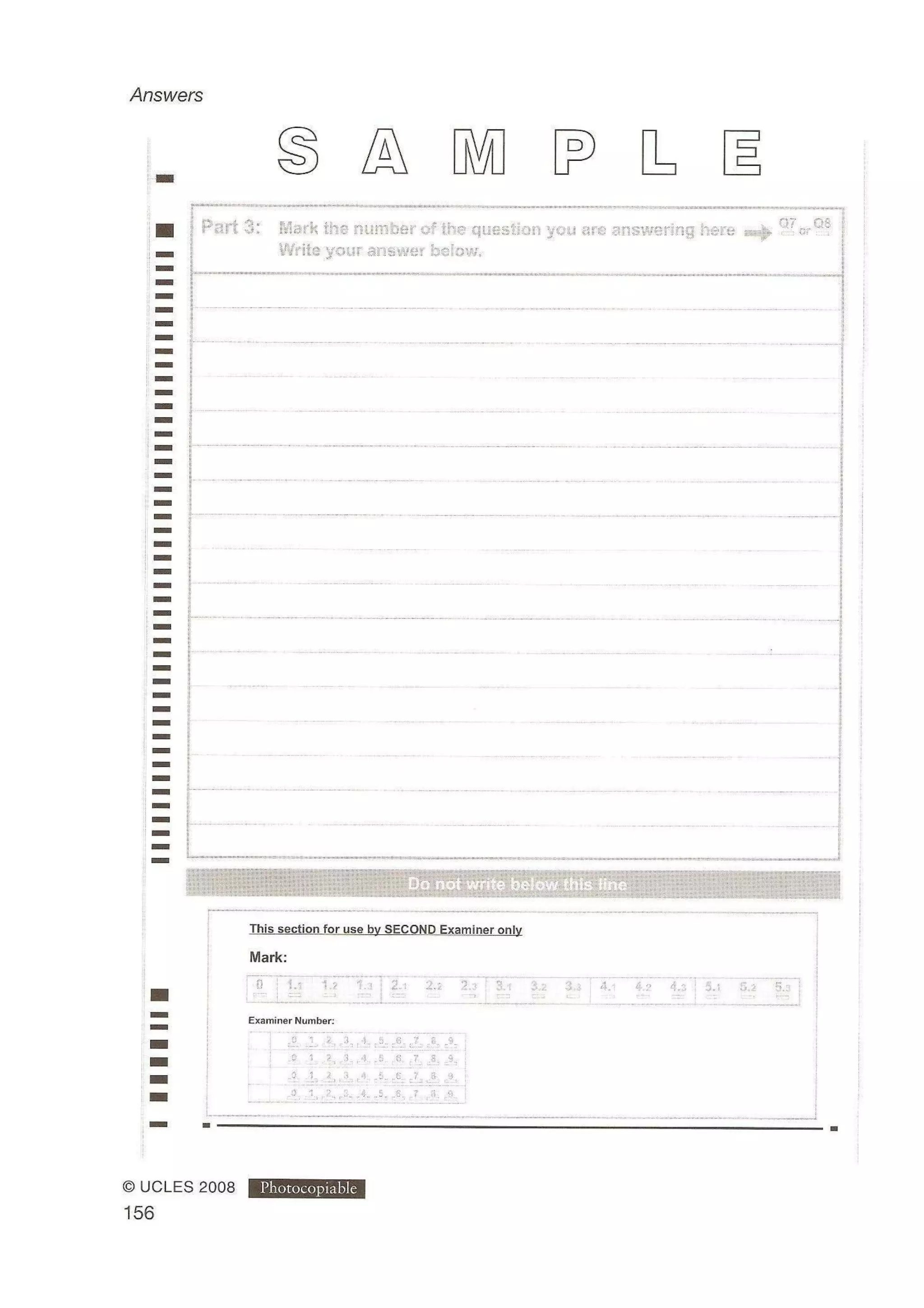 Preliminary English test 5 with answers. (2003)