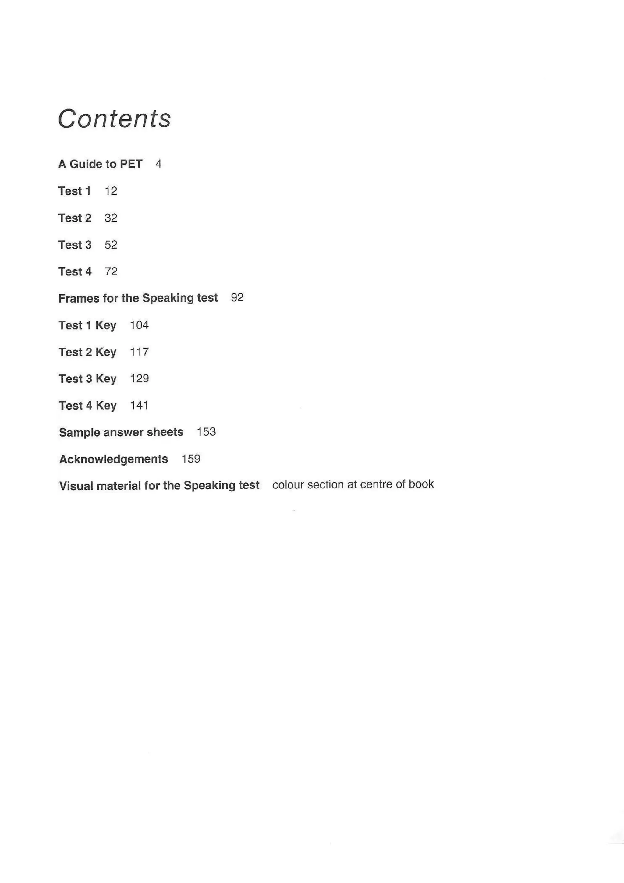 Preliminary English test 5 with answers. (2003)