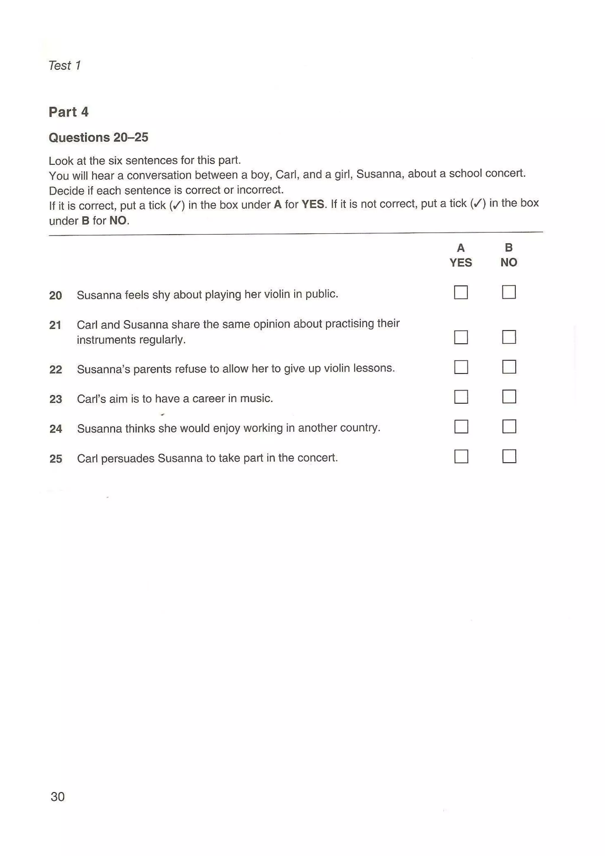 Preliminary English test 5 with answers. (2003)