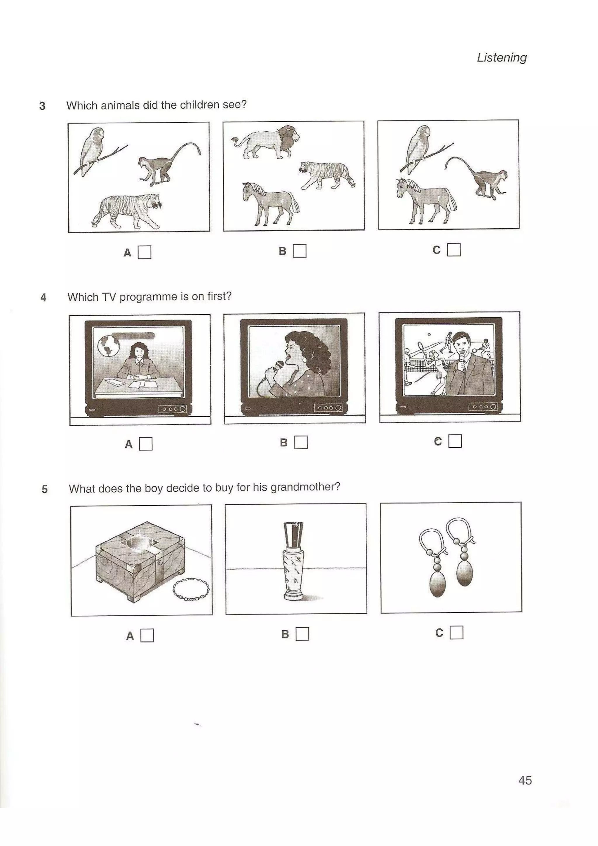 Preliminary English test 5 with answers. (2003)