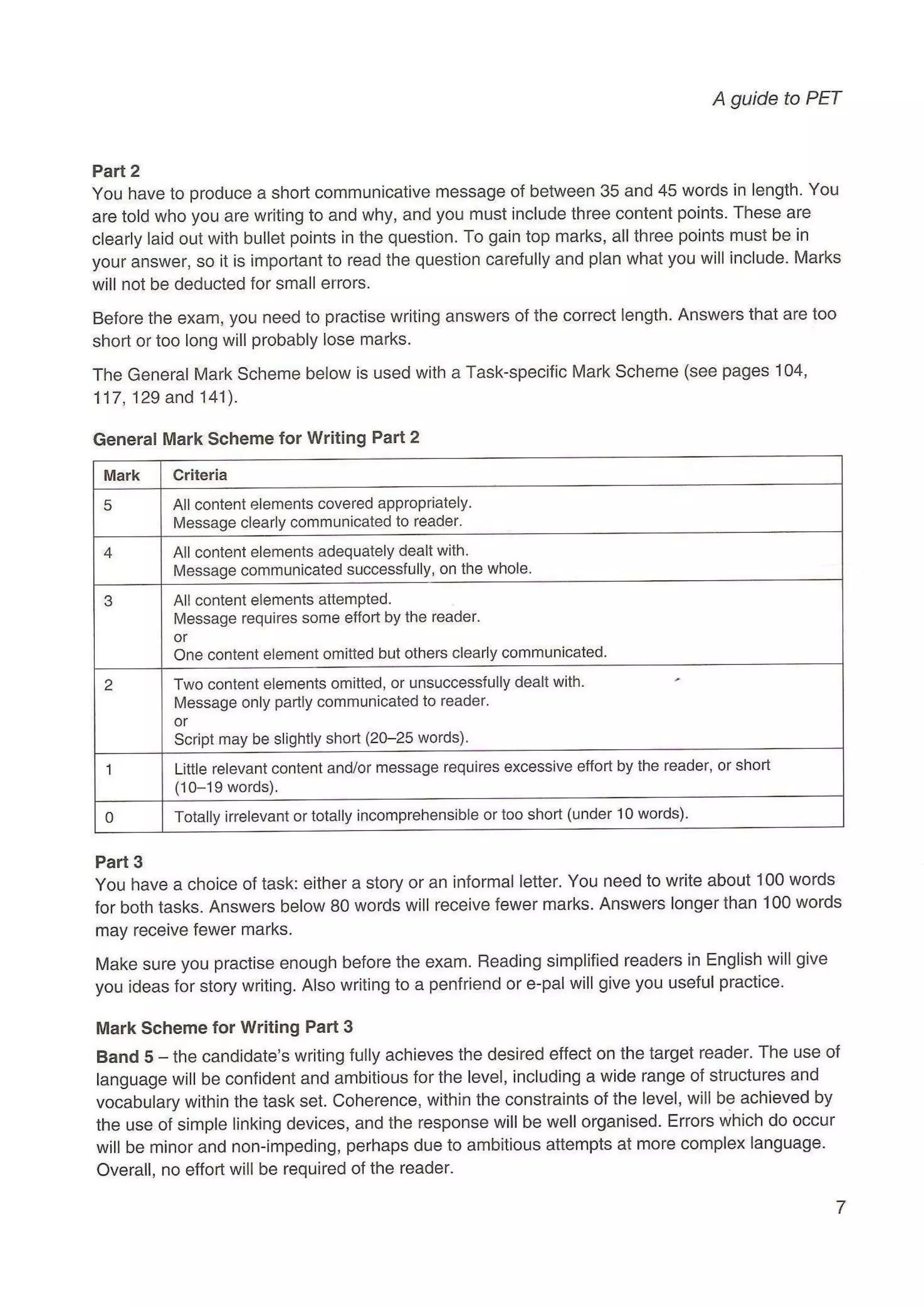 Preliminary English test 5 with answers. (2003)