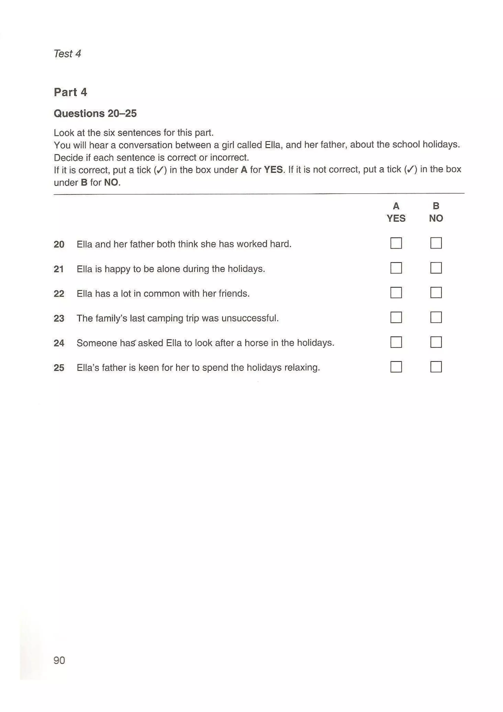 Preliminary English test 5 with answers. (2003)