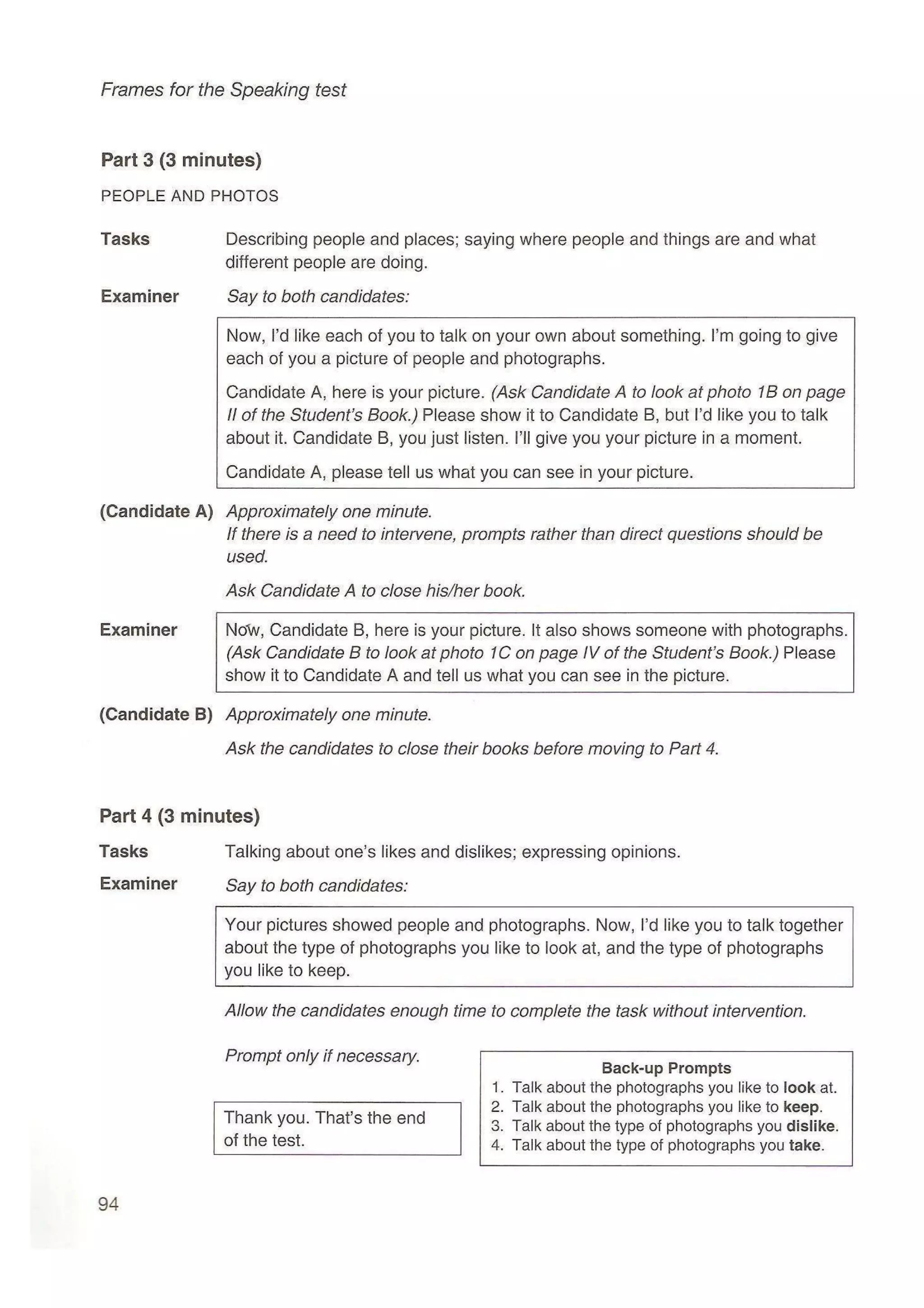 Preliminary English test 5 with answers. (2003)
