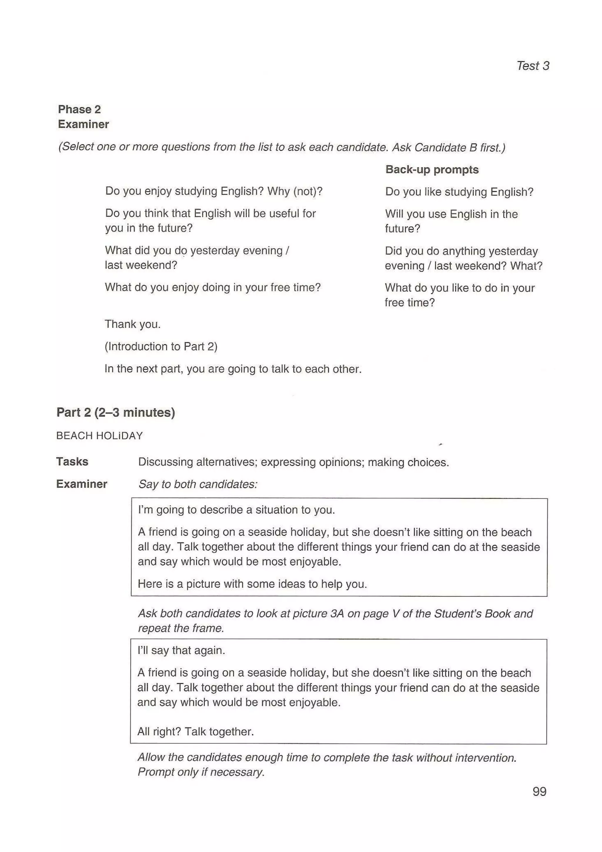 Preliminary English test 5 with answers. (2003)