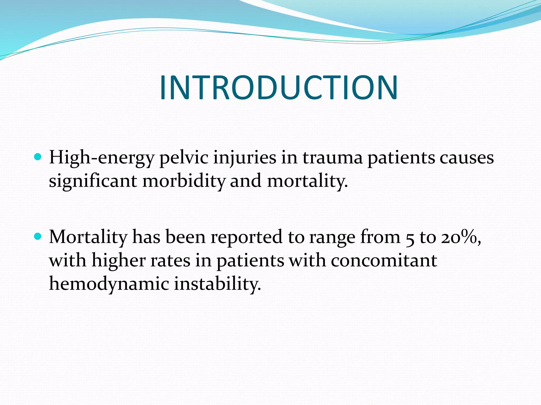 Preliminary Management Of Pelvic Injury Ppt