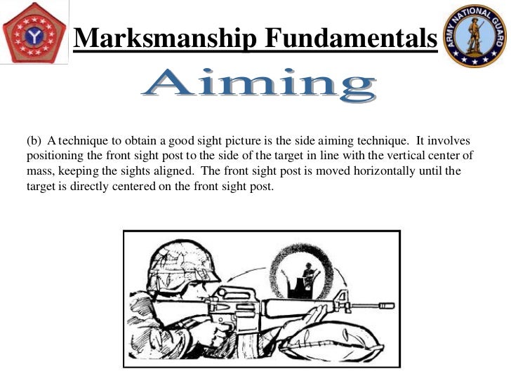 Preliminary Marksmanship Instruction