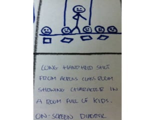 Preliminary Task Storyboard