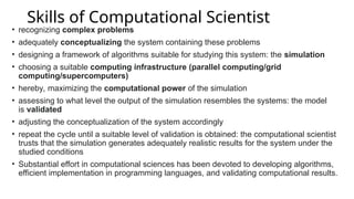 Comprehensive Introduction to Computational Science and Engineering | PPT