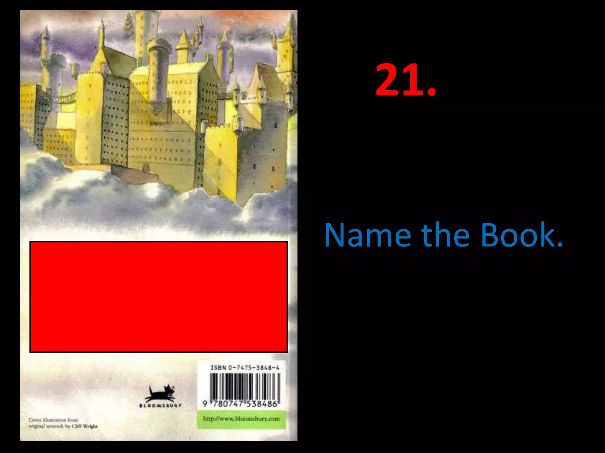 21.


Name the Book.
 