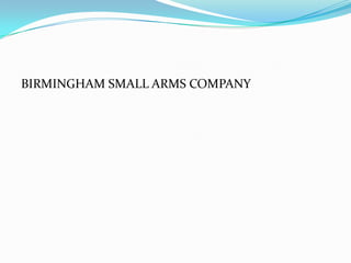 BIRMINGHAM SMALL ARMS COMPANY
 