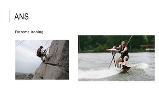ANS
Extreme ironing
 