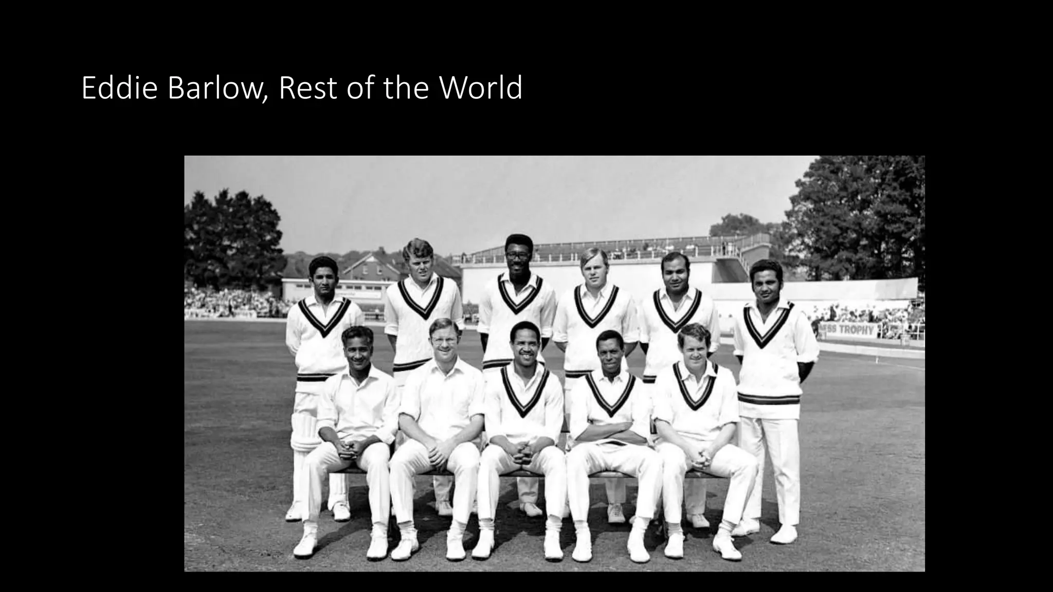 Eddie Barlow, Rest of the World
 