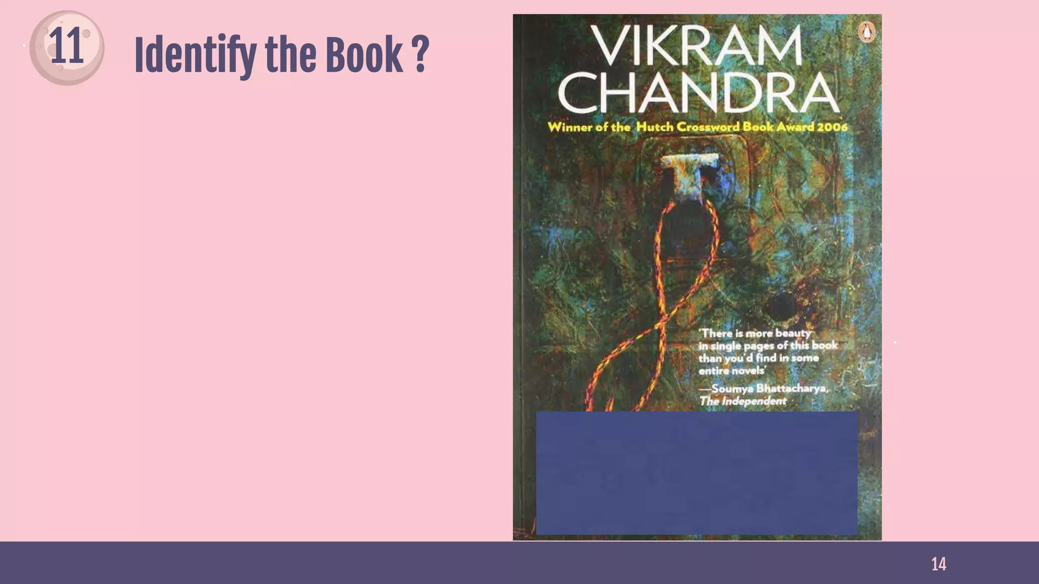 14
Identify the Book ?11
 