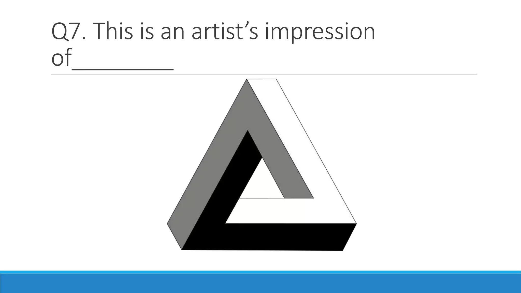 Q7. This is an artist’s impression
of________
 