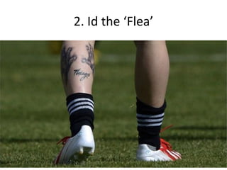 2. Id the ‘Flea’
 