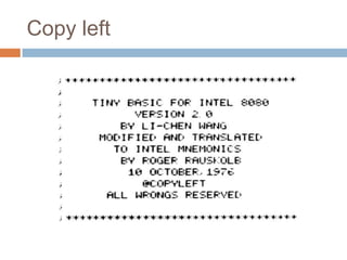 Copy left
