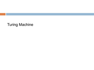 Turing Machine