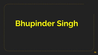 Bhupinder Singh
29
 