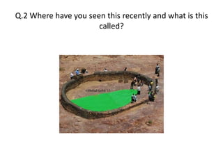 Q.2 Where have you seen this recently and what is this
                      called?
 