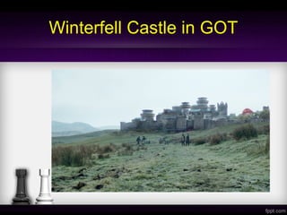 Winterfell Castle in GOT
 
