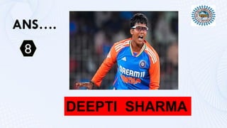DEEPTI SHARMA
 
