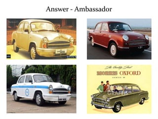 Answer - Ambassador 
 