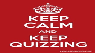 QUIZ'O'CRACY :THE GENERAL QUIZ