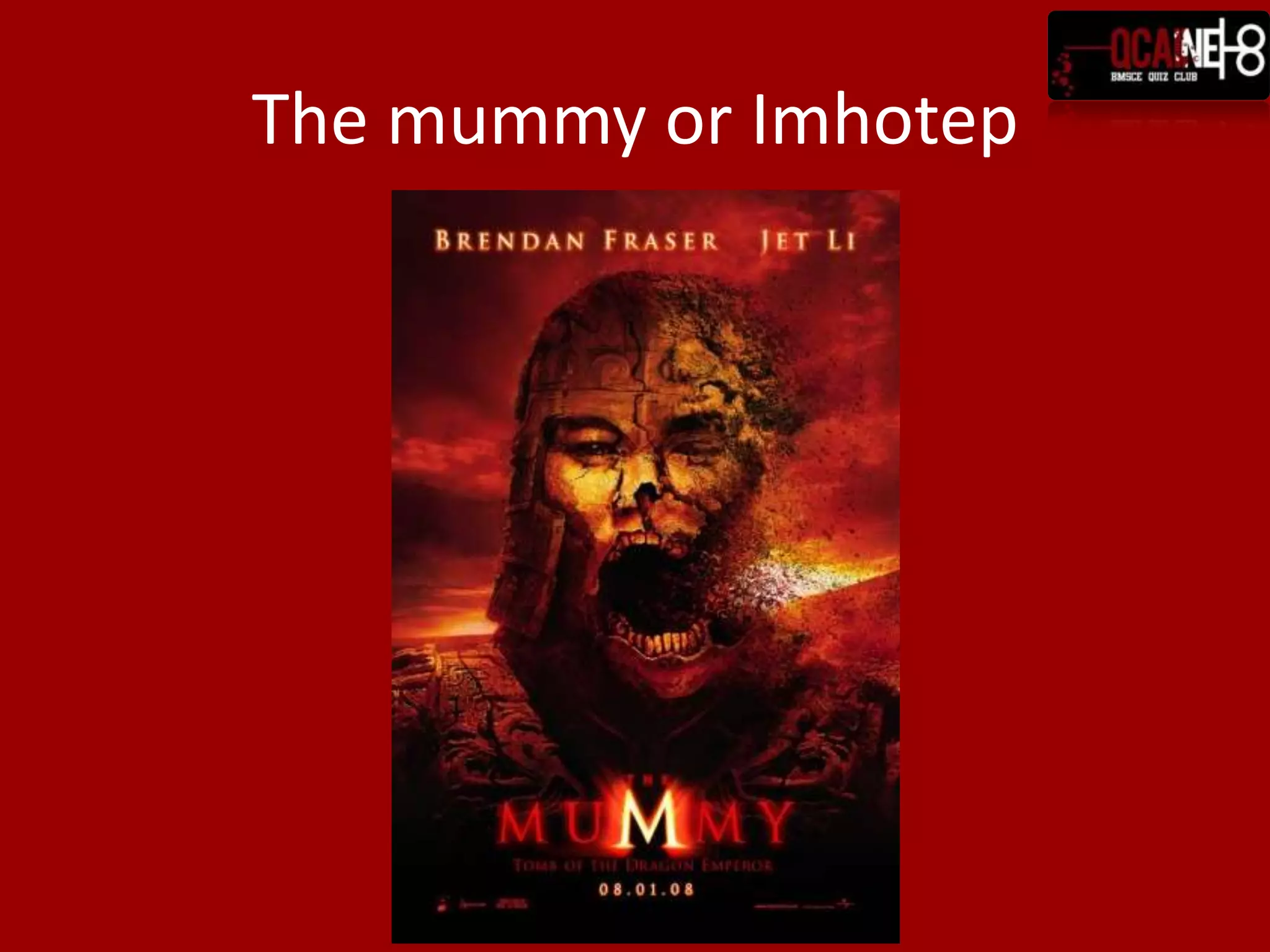 Question 18Chancellor of the King of Egypt, Doctor, Administrator of the Great Palace, High Priest of Heliopolis, Builder, Chief Carpenter, Chief Sculptor, and Maker of Vases in Chief.