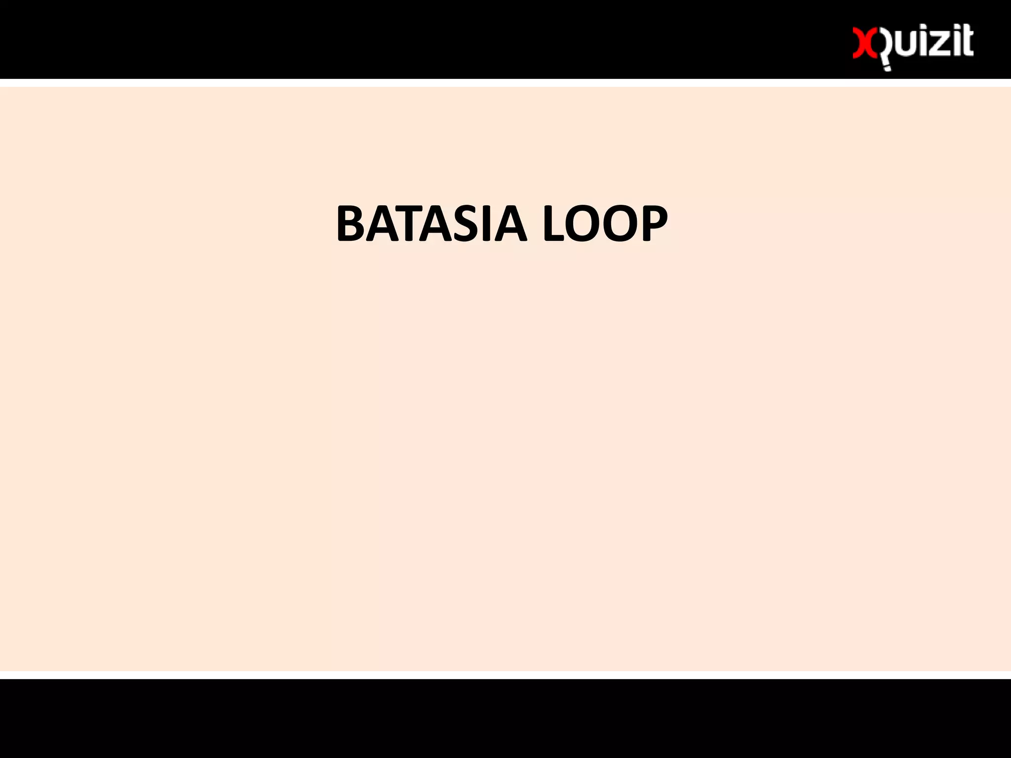 BATASIA LOOP
 