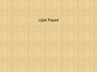 LijjatPapad