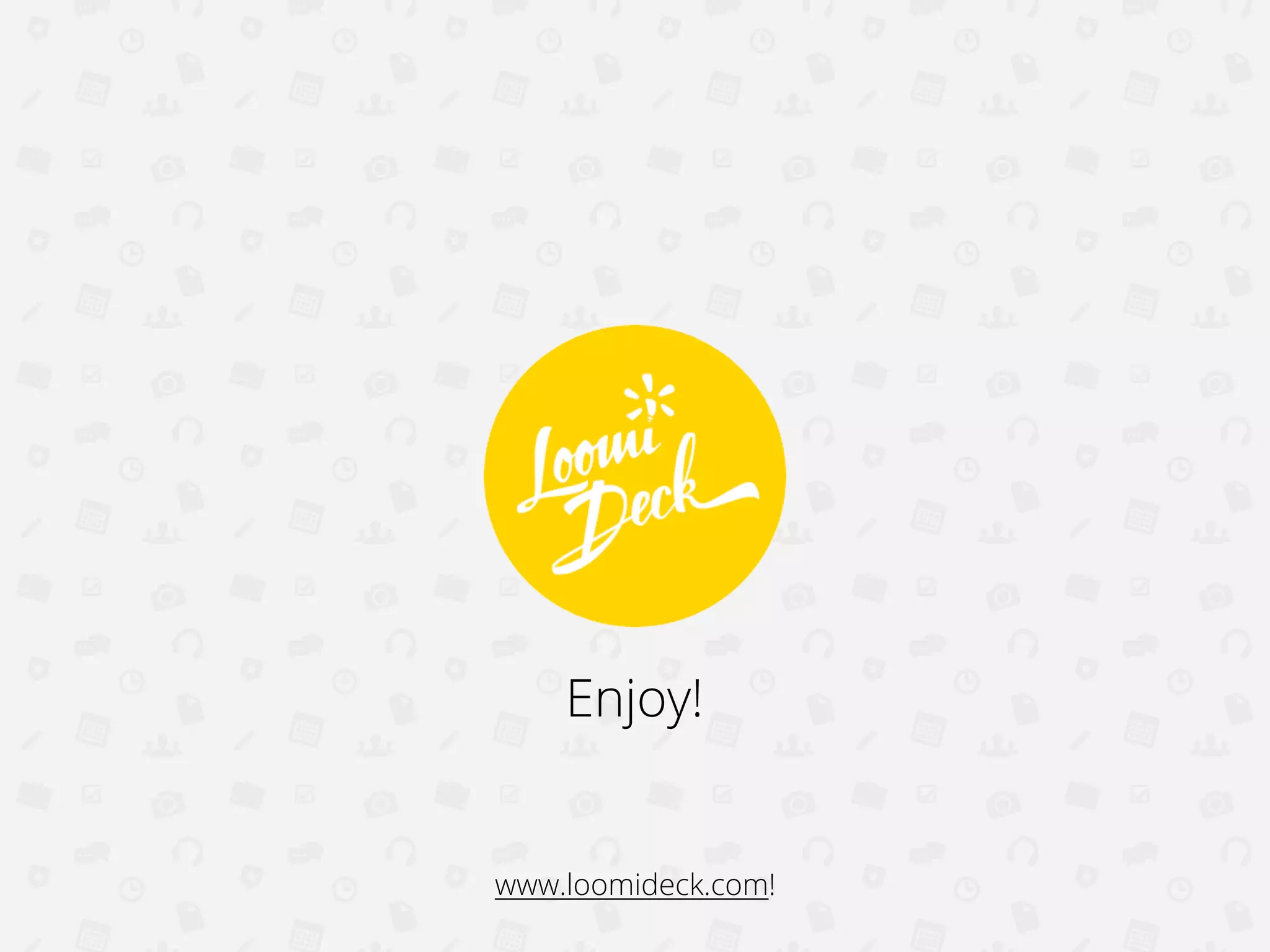 Notify and be notiﬁed while being oﬄine
If you are connected with
Facebook, you can notify
and be notiﬁed by your
teammates while you are
oﬄine. Message from
conversations will come
as Facebook message
directly to your Facebook
messenger.

 