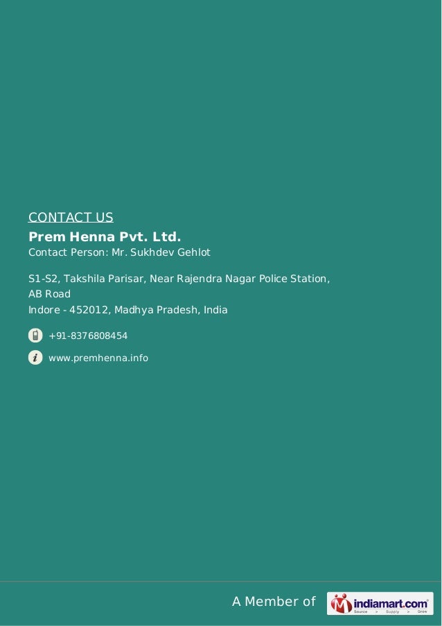 Prem hennapvtltd