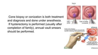 Premalignant diseases of the cervix | PPTX