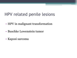 Premalignant penile lesions.pptx