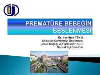 Dr. Neslihan TEKİN
Eskişehir Osmangazi Üniversitesi
Çocuk Sağlığı ve Hastalıkları ABD,
Neonatoloji Bilim Dalı
 