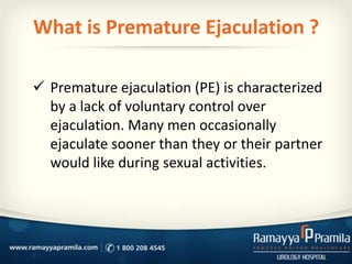 Pre mature ejaculation | PPTX