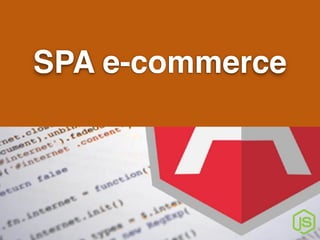 SPA e-commerce
 