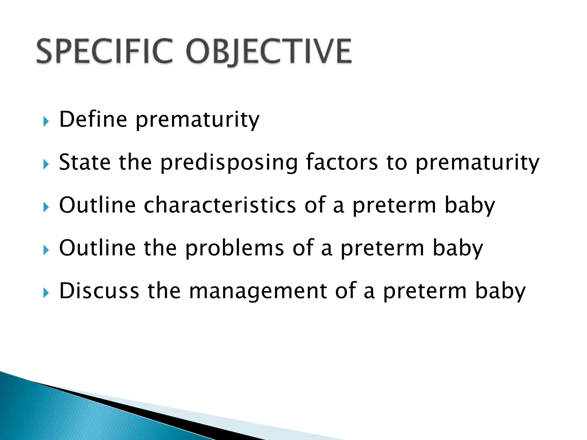 Low risk prematurity, pediatric and high risk | PPTX