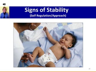 Signs of Stability  (Self Regulation/Approach) 