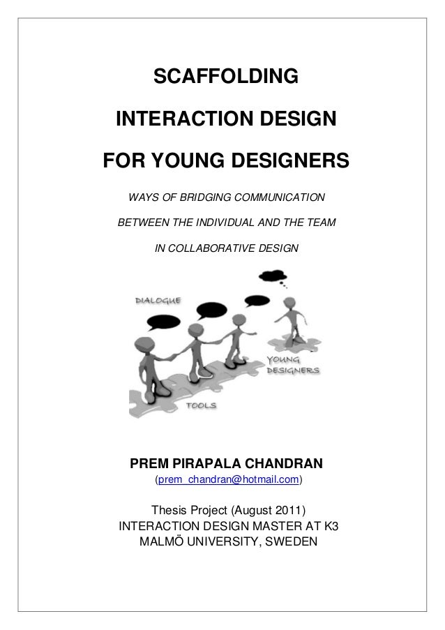 chalmers interaction design master thesis