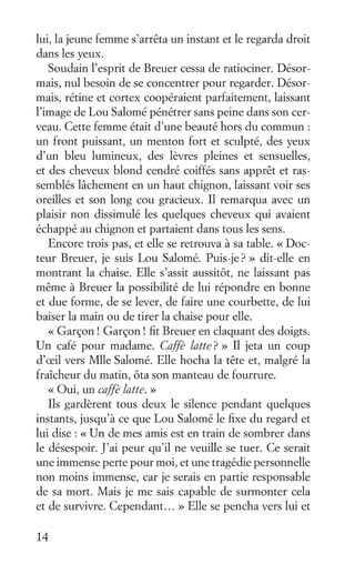 Premier chapitre de "Et Nietzsche a pleuré" de Irvin Yalom