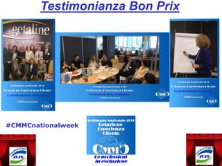 Testimonianza Bon Prix
#CMMCnationalweek
 