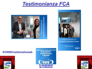 Testimonianza FCA
#CMMCnationalweek
 