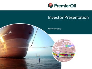 Investor Presentation
February 2017
 