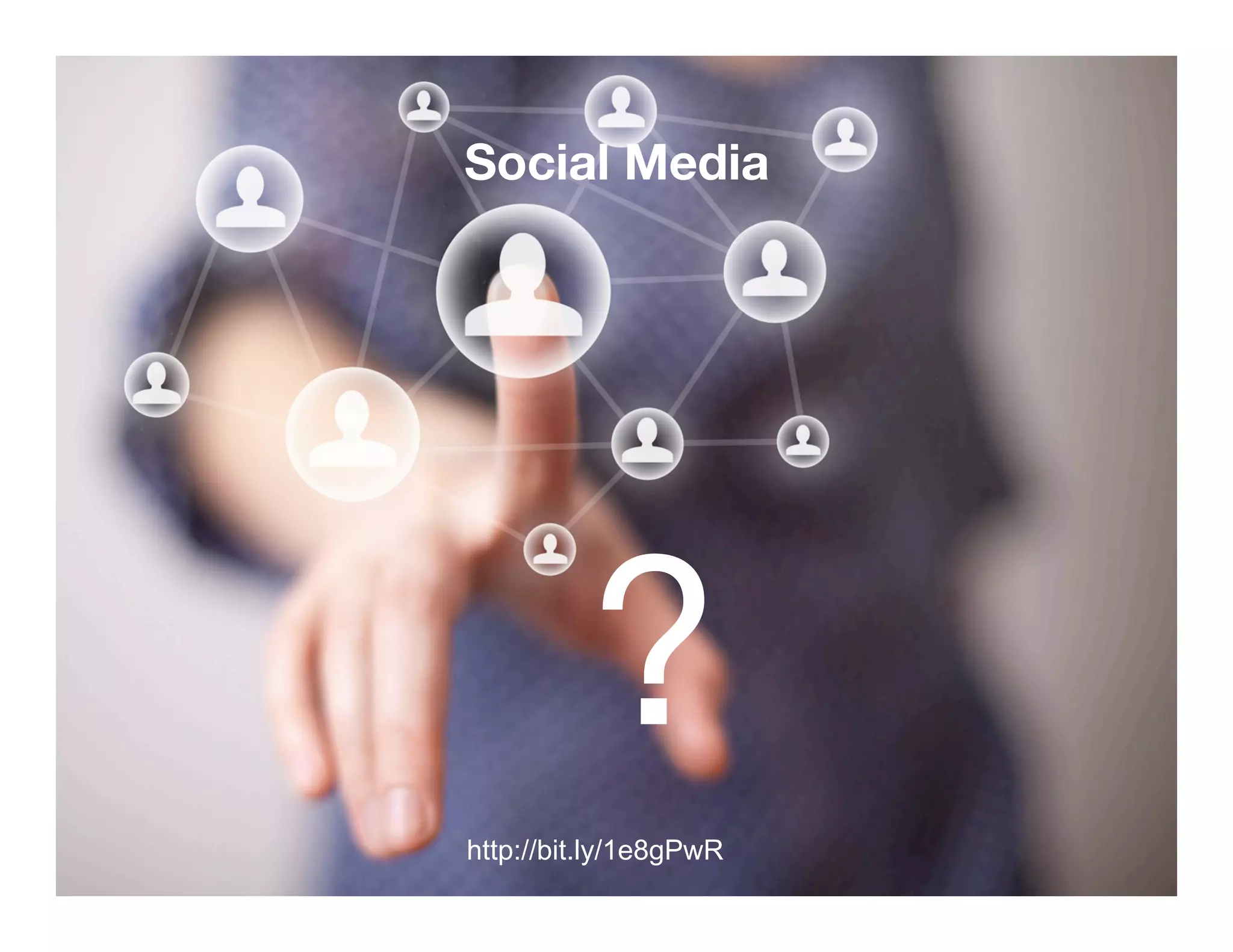 Confidential and Proprietary. Subject to Non-Disclosure Agreement. 
Social Media 
? 
http://bit.ly/1e8gPwR 
 