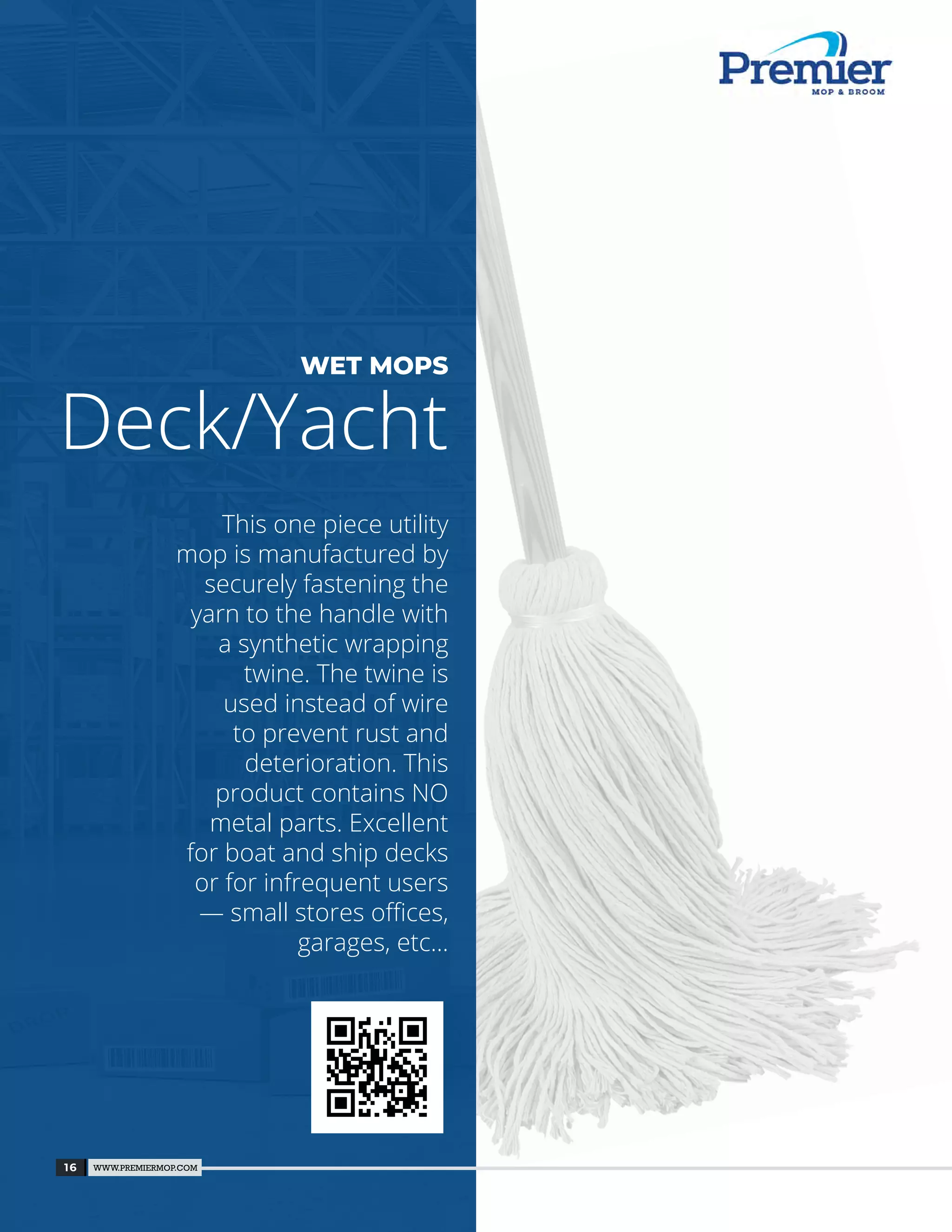 Premier mop broom catalog