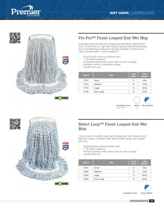 Mop Bisc Code Premier mop broom catalog | PDF