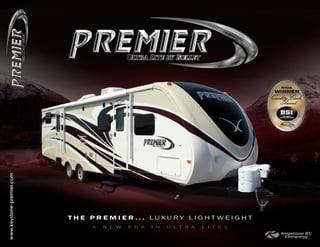 Premier Ultra Lite Travel Trailer 2011 Brochure