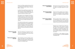 INTRODUCCIóN

INTRODUCCIóN
jóvenes. Los 20 libros premiados forman parte de
los catálogos de sellos editoriales con sede e...